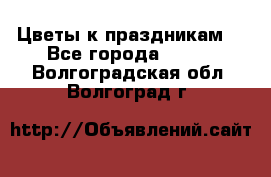Цветы к праздникам  - Все города  »    . Волгоградская обл.,Волгоград г.